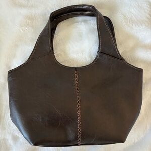 Small brown purse